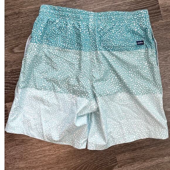 NWOT Chubbies The Whale Sharks Classic Swim Trunks 7” Blue Size Medium - Picture 5 of 6